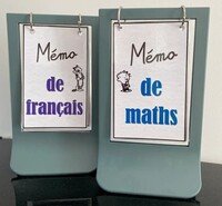 Mémos maths et français gomme et gribouillages