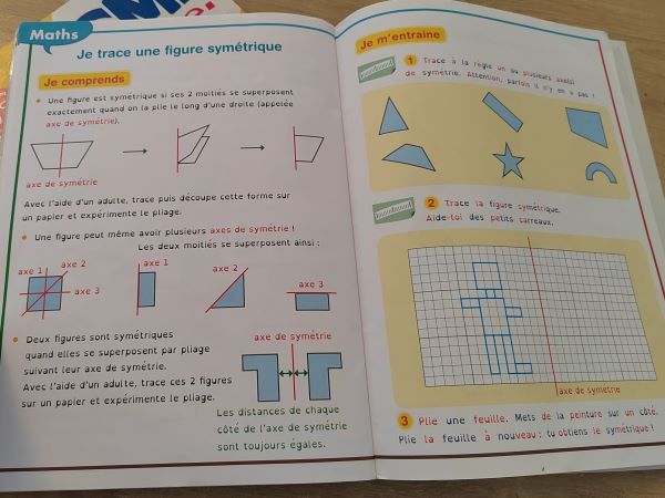 Mon primaire facile - page de maths